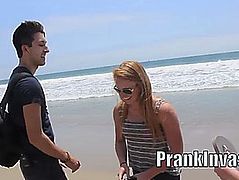 Prank kiss