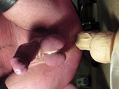 Balls Deep 15 inch Dick Rambone Prostate Milking