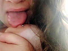 nipple piercing suck