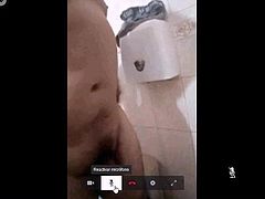 ecuadorian dad show his cock