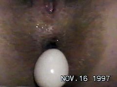 My wife puts an egg in her anus ...