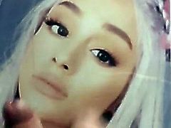 Ariana Grande Jerk Off Cumshots #3 UNCUT