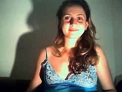 preggo girl in webcam