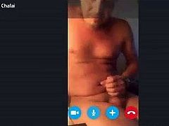 Nabil Chafai on cam MASTURBATING