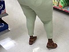Black bbw ass Walmart walking 1