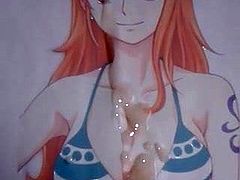 Nami (One Piece) Cum Tribute