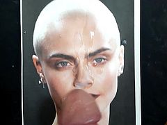 Cara Delevingne Cum Tribute