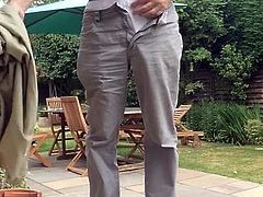 Getting naked in the garden