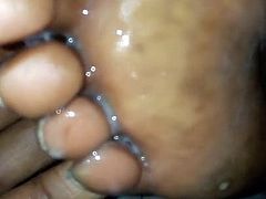 CUM ON EBONY TOES 2018