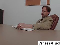 Vanessa Cage fucks the teacher