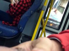 Masturbation in bus 30