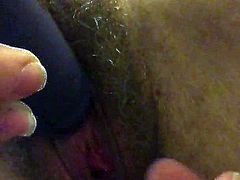Making my Wifes Pussy Squirt while Holding the Camera