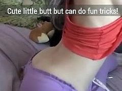 hehh my booty is skinny but I have kinky moves and teen ass