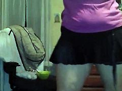 Skanky BBW Dancing & Shaking Her Fat Ass & Titties 5