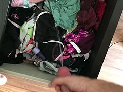Cum on gfs panty drawer