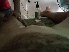 Hung Guy gets Thai Massage 2 Inner Thigh