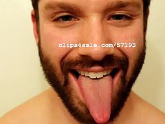 Tongue Fetish - Mick Tongue Video 3