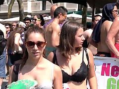 The 2018 NYC GoTopless Day: End Of Event At Bryant Park