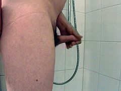 Handjob in shower