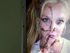 Britney Spears Cum Tribute 73