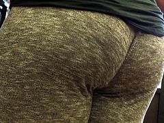 Jiggly Ebony BBW Booty Checkout