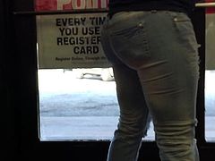 Quickie Ebony Phatty Jeans Ass