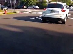 College students Caught in Car to Cyclist