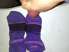 Size 9 Gym Socks After Her Workout