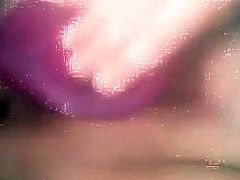 BBW Toying with pink vibrator