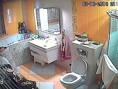 lady in the toilet