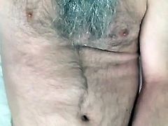 HOT OLD DAD HAIRY MASTURBING 2