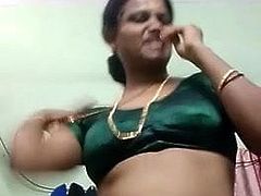 Mallu wife stripping