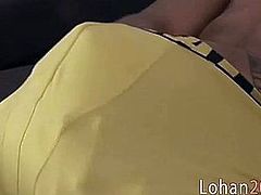 Lohan masturbate alone at home