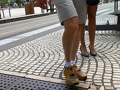 candid legs in the street