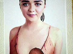 Maisie Williams - Cum Tribute No. 02