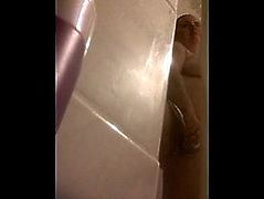 caught masterbating in shower 1