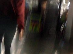 teen ass, culito en metro