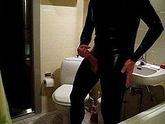 Rubber fun on the bathroom clip 1