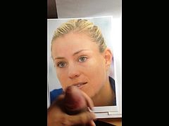 I Cum on German Tennis Superstar Angelique Kerber