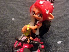 Cumming on Octoling Amiibo!