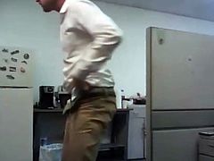 I dare my dad to flash his cock at work