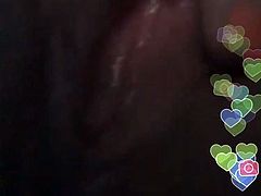 Girl show wet pussy periscope