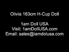 Sexy Olivia 163cm H-Cup TPE Love Doll (Sex Doll, 1am Doll)