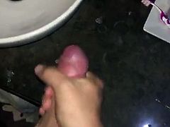 Hunky Student's Double Cumshot