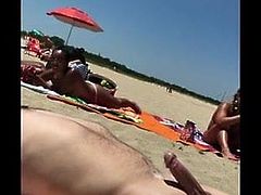 AMAZING Beach Flash Dick