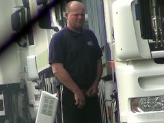 Truckers Peeing in Public 47