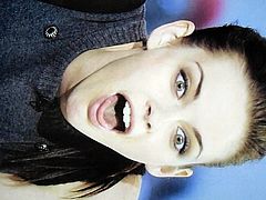 Cum on Kirsten Stewart 2