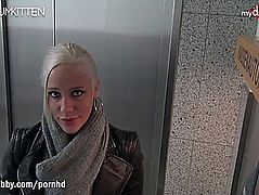 Public sex and ejaculation in german car park