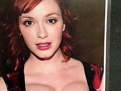 Cumtribute Christina Hendricks