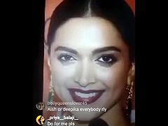 Cum tribute to actress deepika